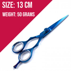 Blue Coated Razor Scissors